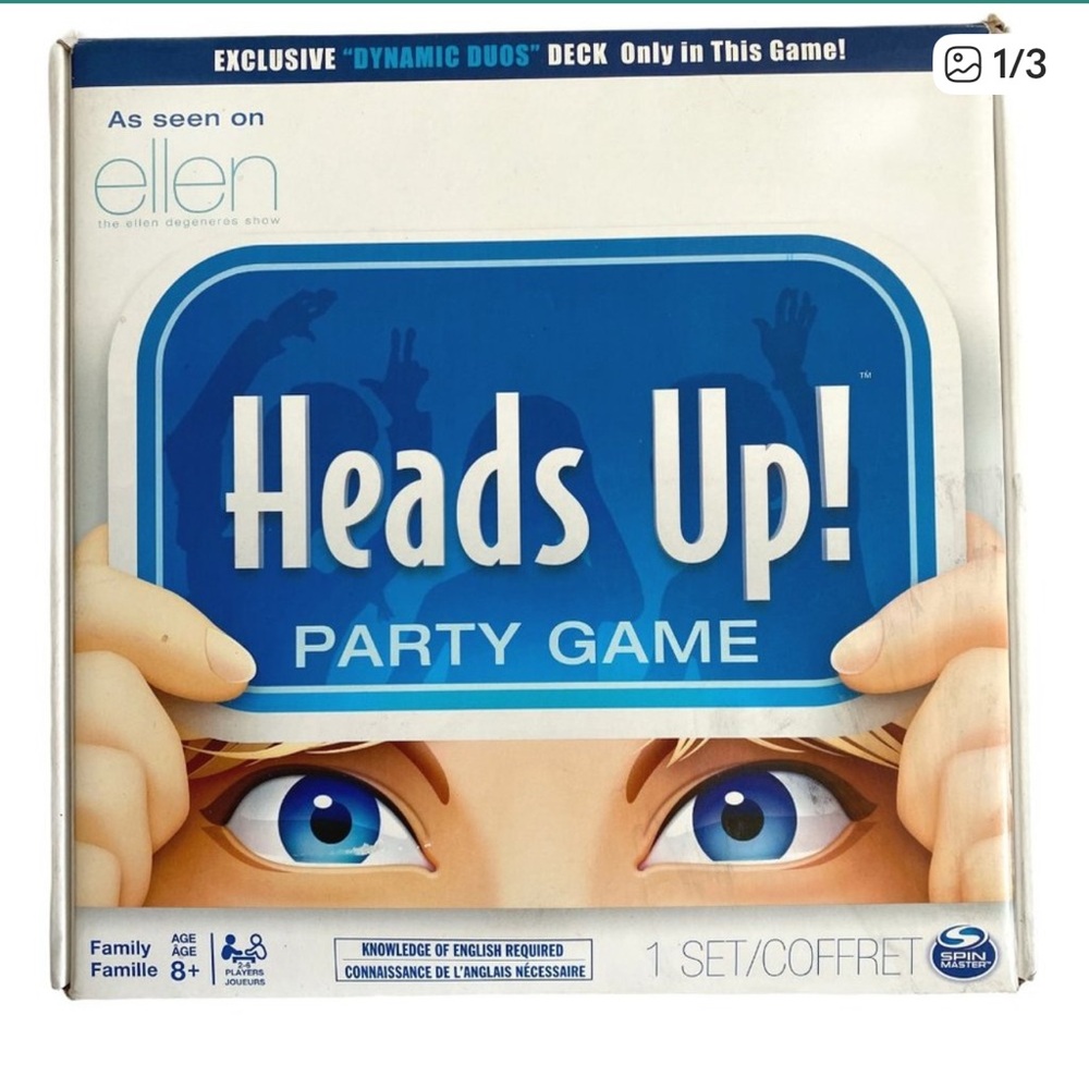 Heads Up! Party Game new